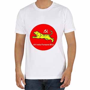 all india forward bloc election t-shirt