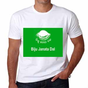 biju janata dal election t-shirt