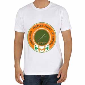 indigenous peoples front of tripura round neck t-shirt