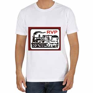 rajasthan vikas party round neck t-shirt