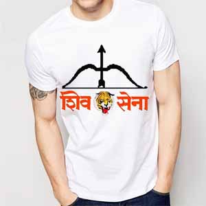 shiv sena election t-shirt