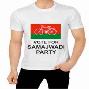 samajwadi party election t shirt