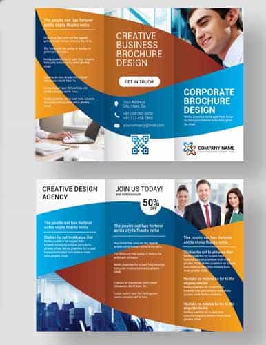 corporate leaflet flyers