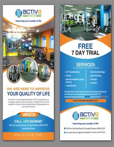 custom leaflet flyers