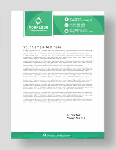 corporate letterhead