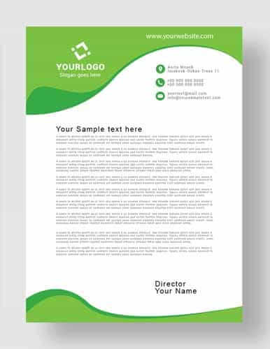 custom letterhead