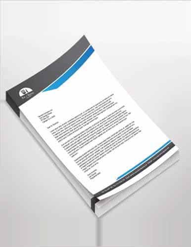 letterhead design