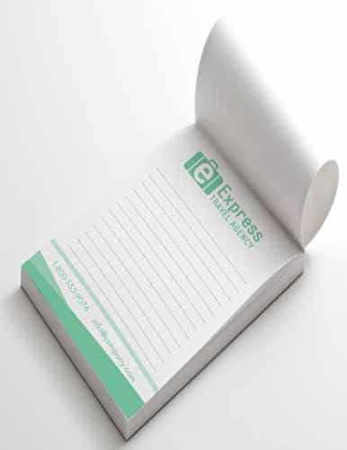 notepads printing services