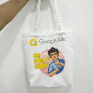printed tote bag