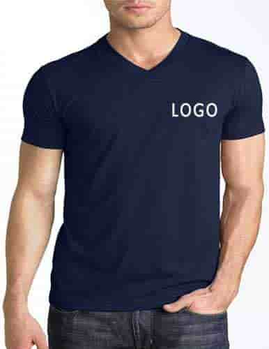 Printed V-Neck T-shirts