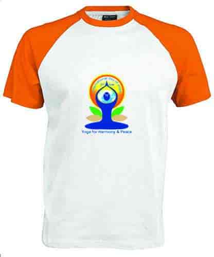 printed yoga t-shirt