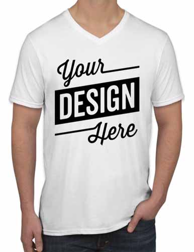 v-neck t-shirt manufacturer