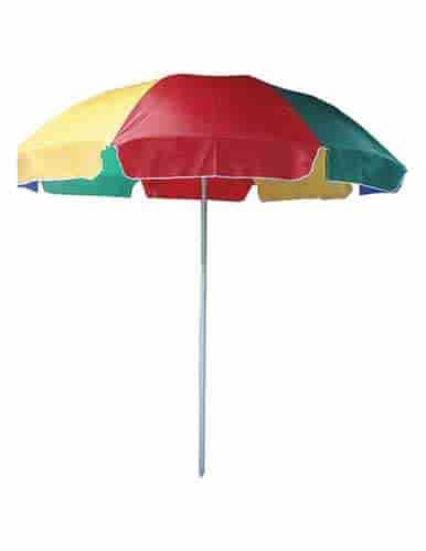 multicolour beach umbrella