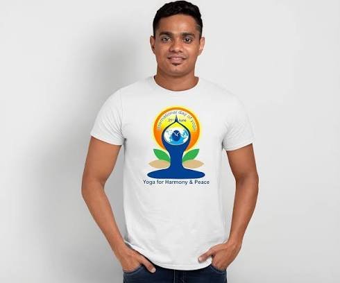 Yoga Day T-Shirt Supplier In Chandni Chowk